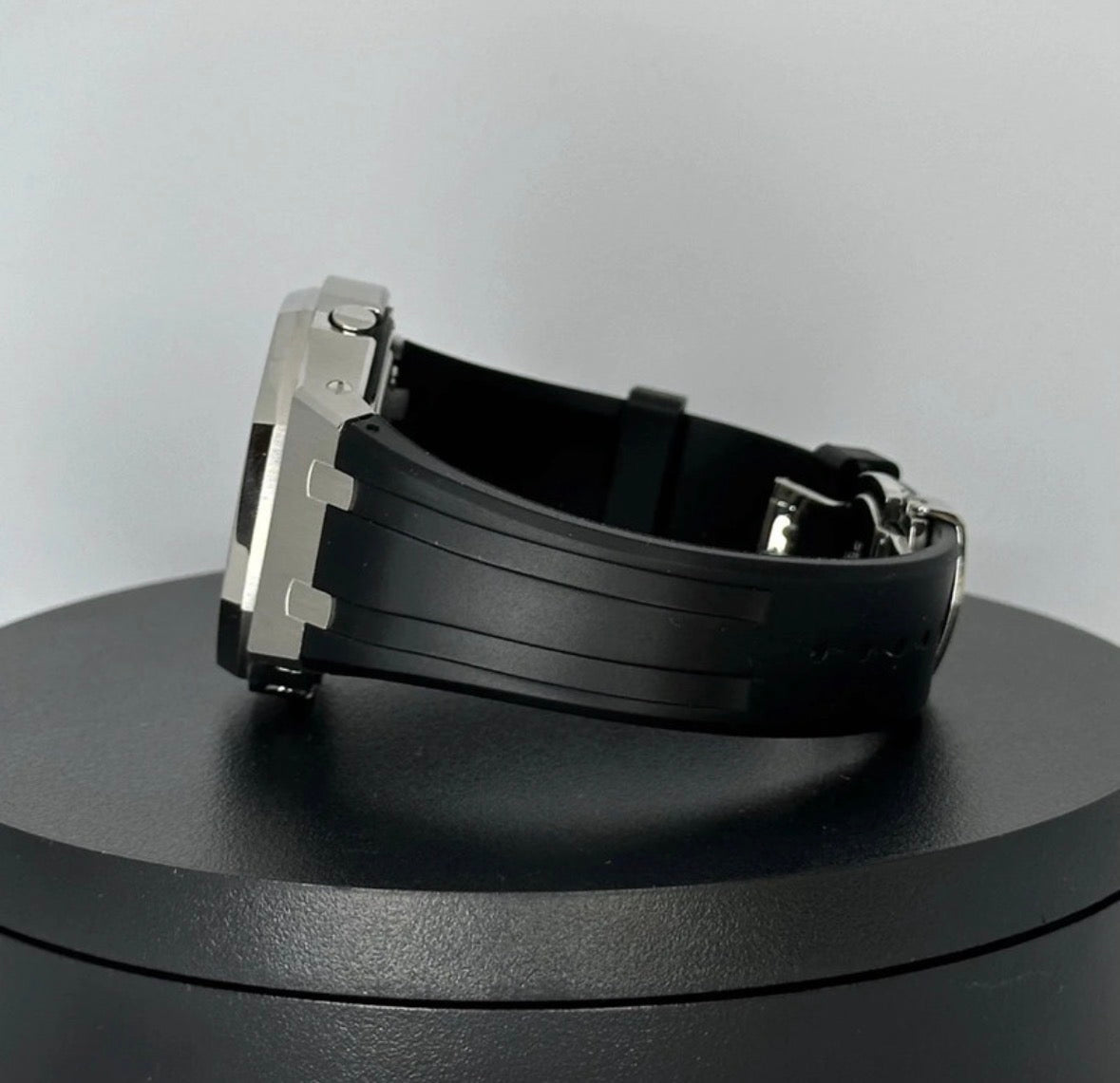Casio G-Shock Steel Watch with Rubber Strap - Midnight Forest