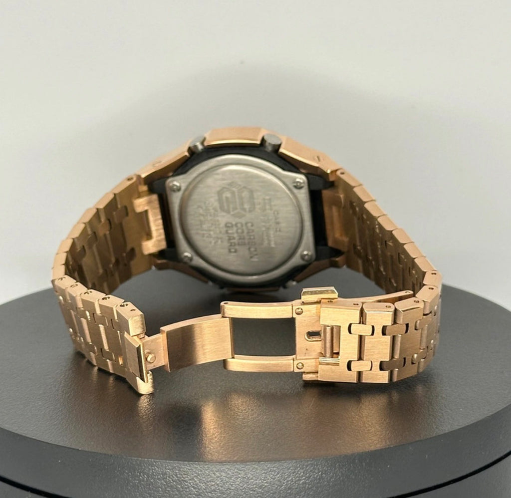 Custom Casio G-Shock GA-2100 Casioak - Golden Shadow