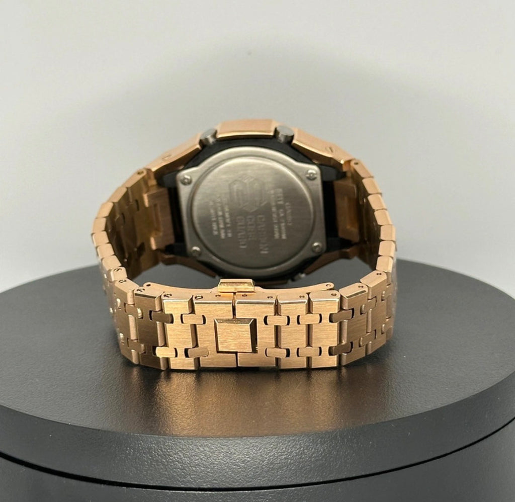 Custom Casio G-Shock GA-2100 Casioak - Golden Shadow