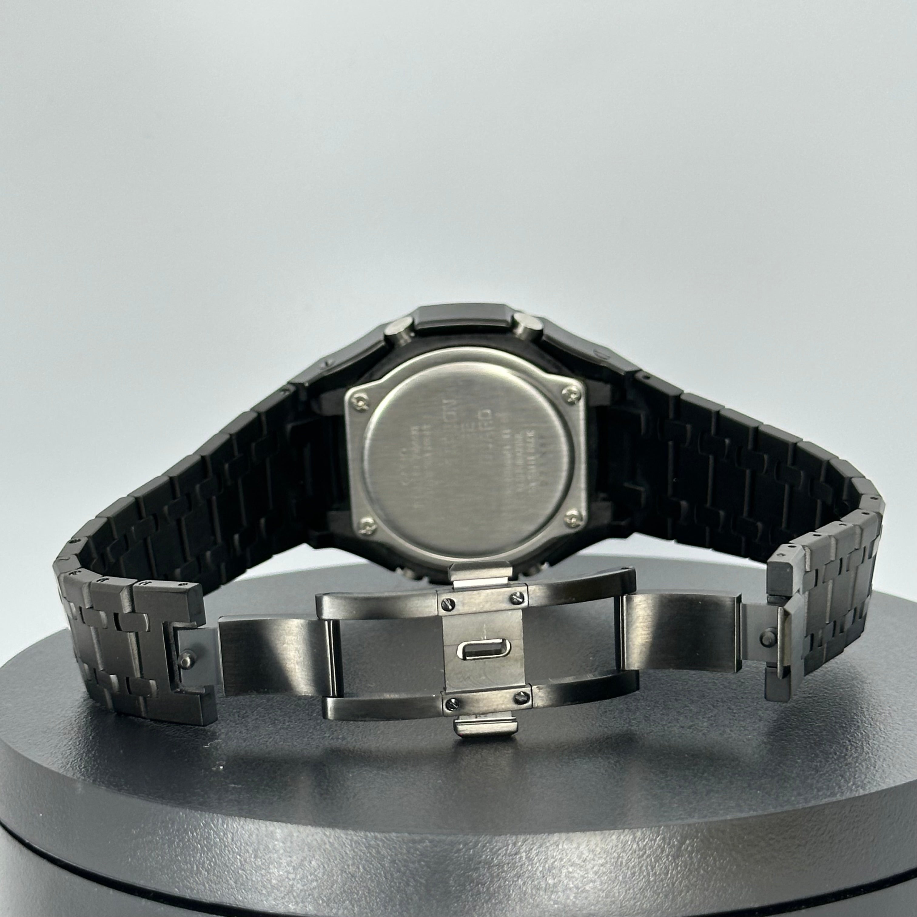 Custom Black Casioak GA-2100 - Eclipse Pink