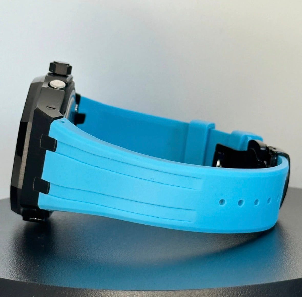 Custom Casio G-Shock GA-2100 Casioak - Shifty Blue
