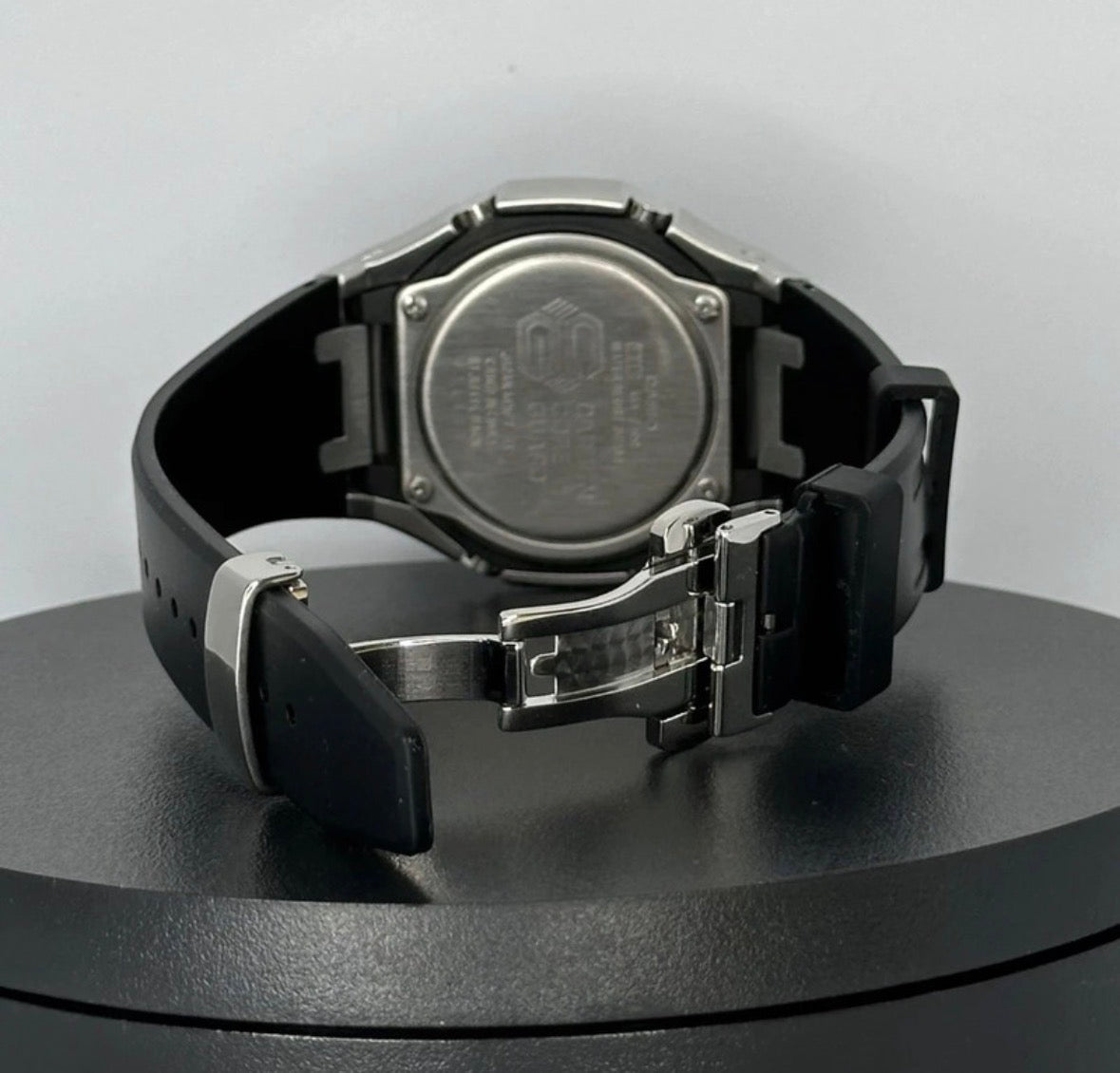 Casio G-Shock Steel Watch with Rubber Strap - Midnight Forest
