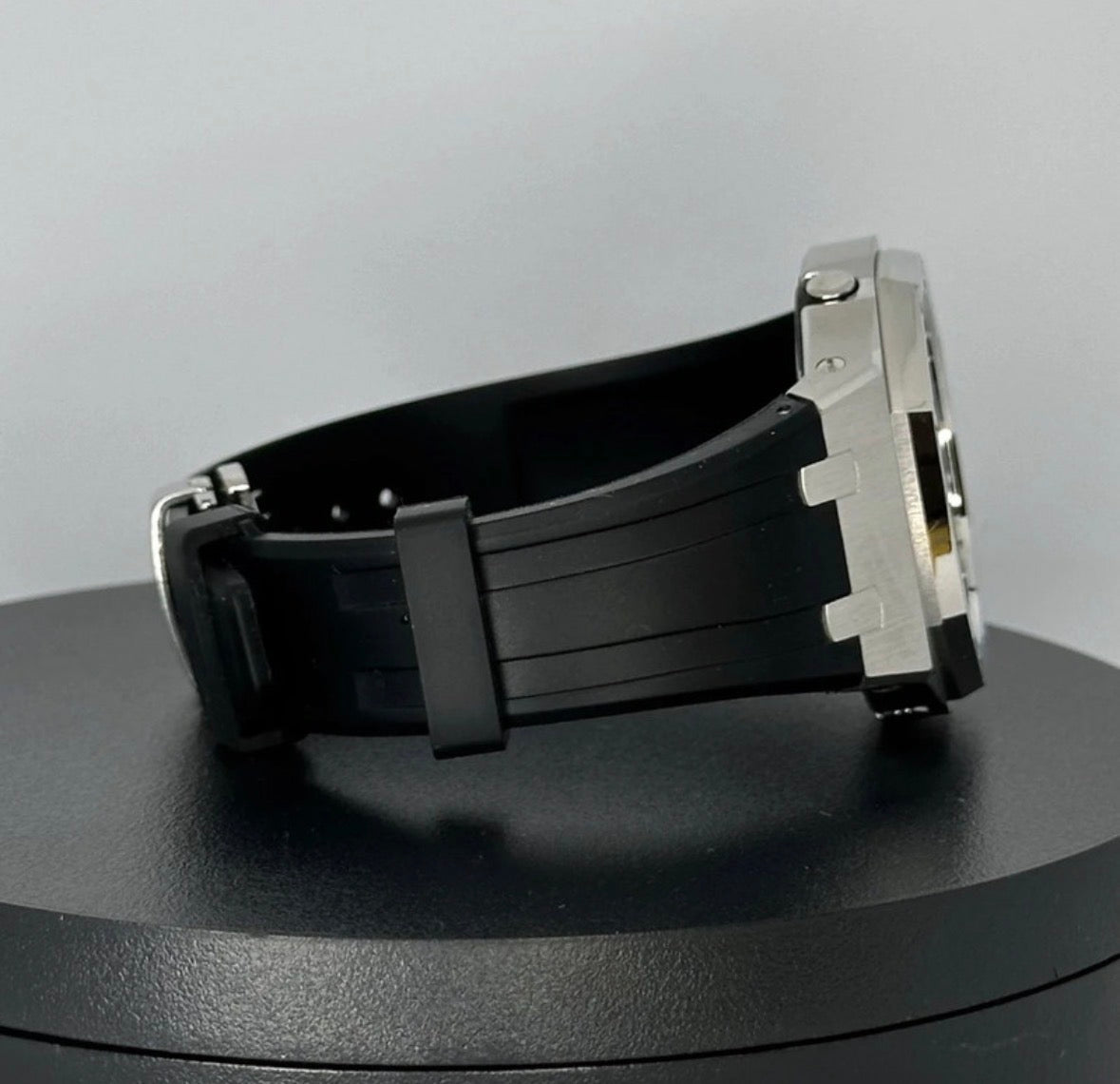 Casio G-Shock Steel Watch with Rubber Strap - Midnight Forest