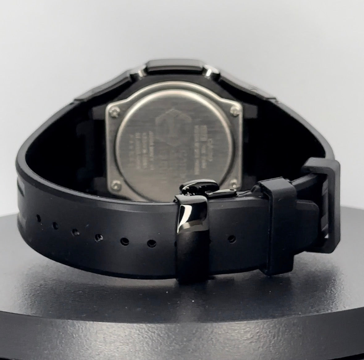 Custom Casio G-Shock GA2100 CasiOak Rubber Strap - Metallic Blue Hour Markers