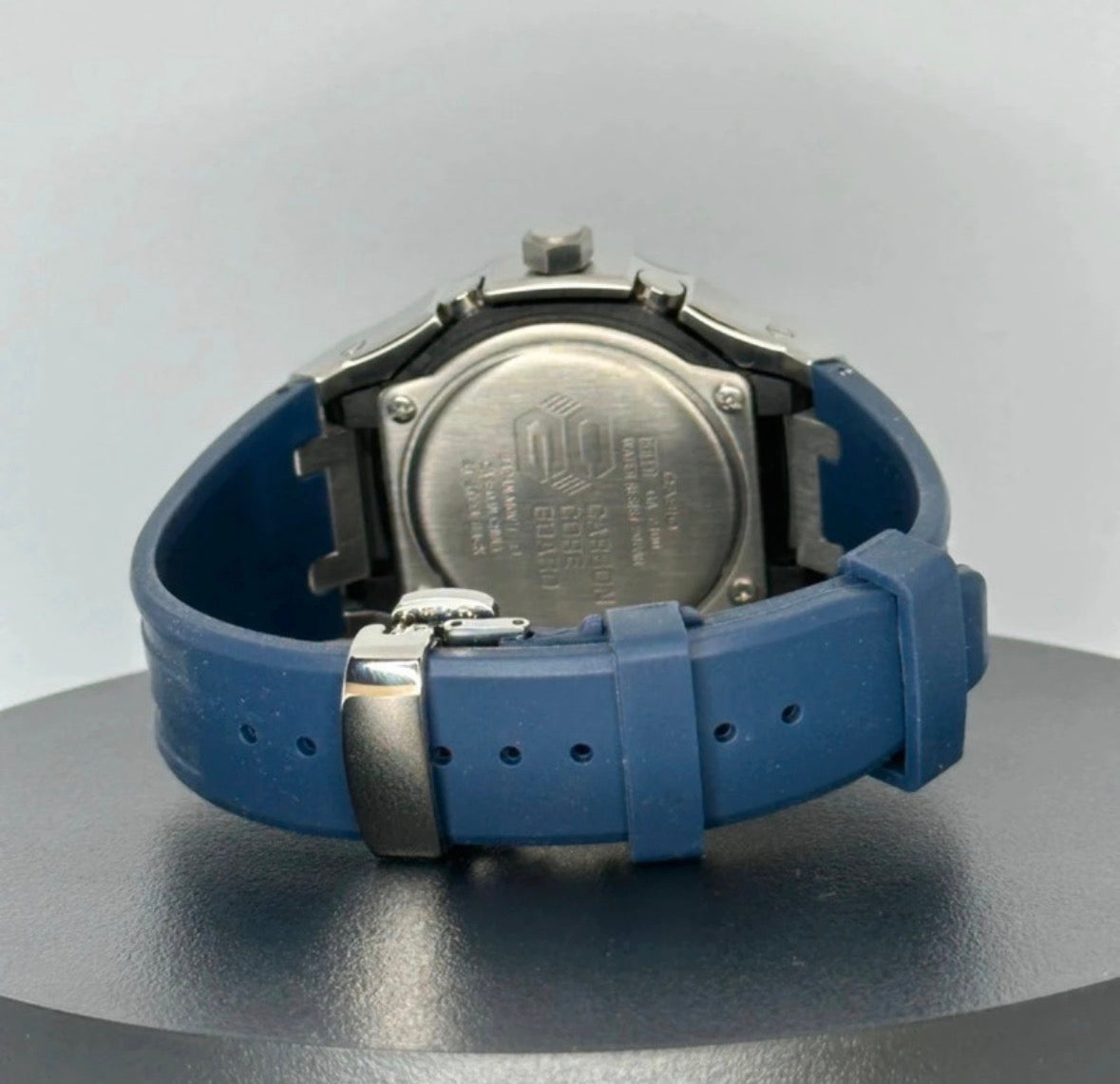 CasiOak Blue Strap - Steel Case - White Markers