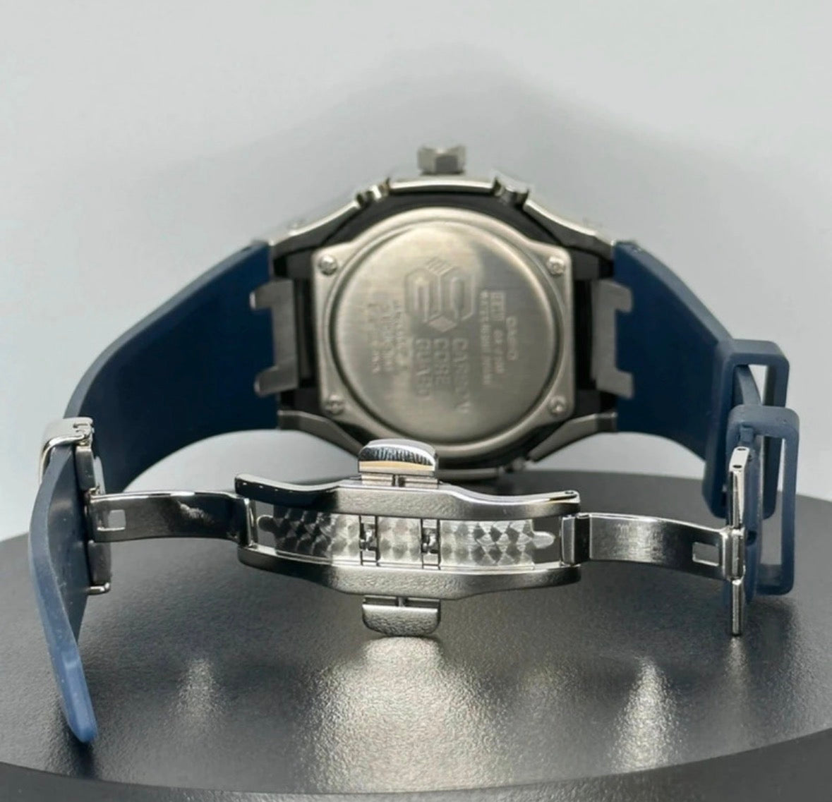 CasiOak Blue Strap - Steel Case - White Markers